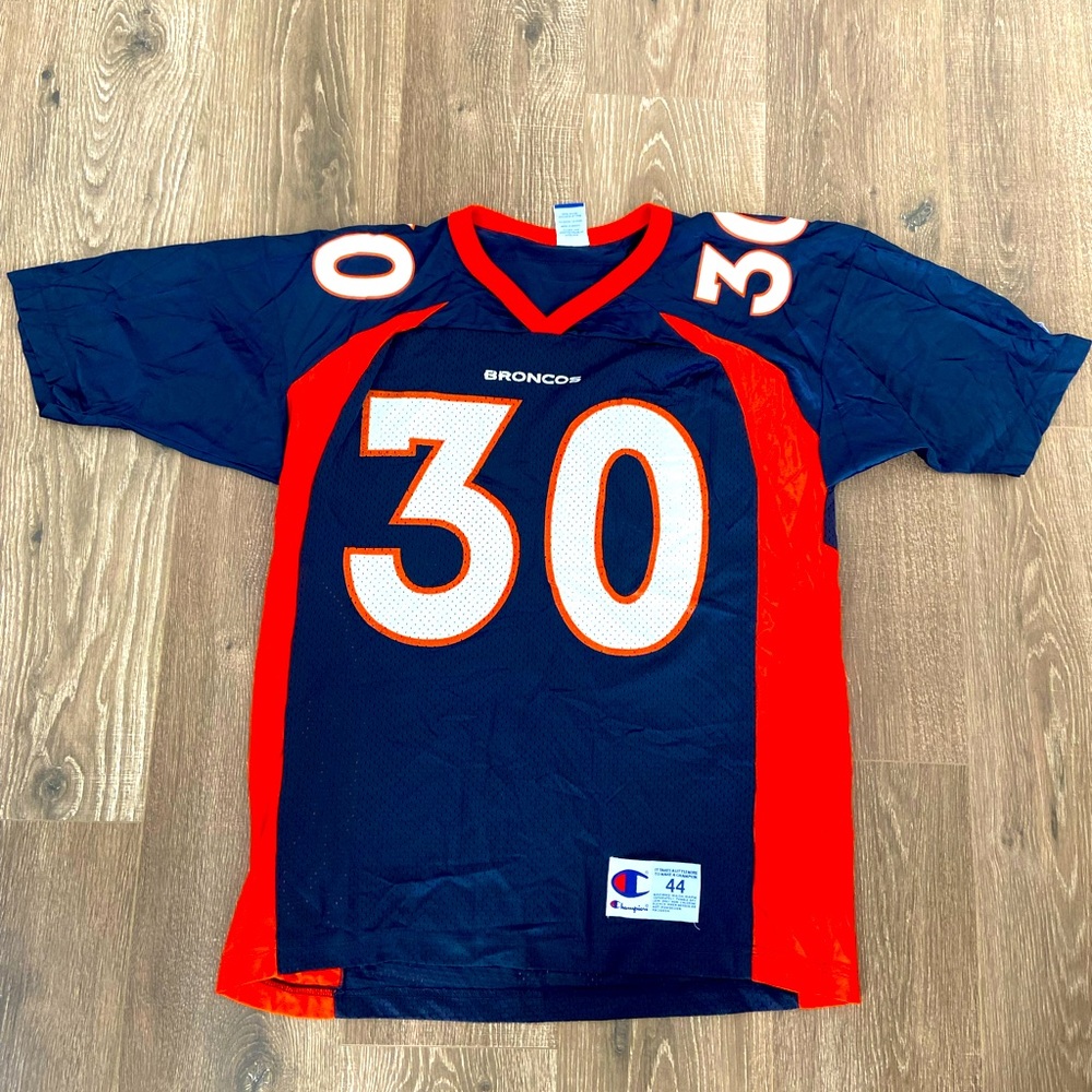Terrell Davis size 44 Broncos jersey